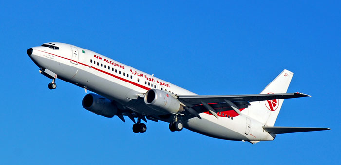 7t-vjp Air Algerie Boeing 737-8D6 plane