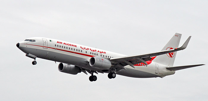 7t-vkc Air Algerie Boeing 737-8D6 plane