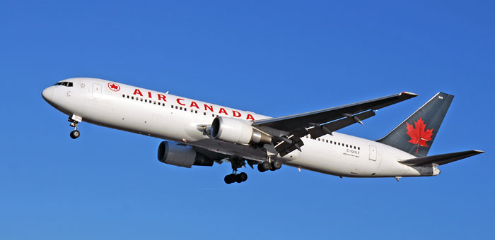 C-GHLT Air Canada Boeing 767-333/ER plane