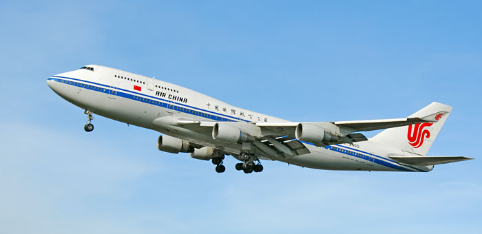 B-2460 Air China Boeing 747-4J6M plane