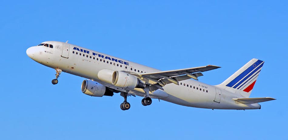 F-GFKF Air France Airbus A320-111 plane