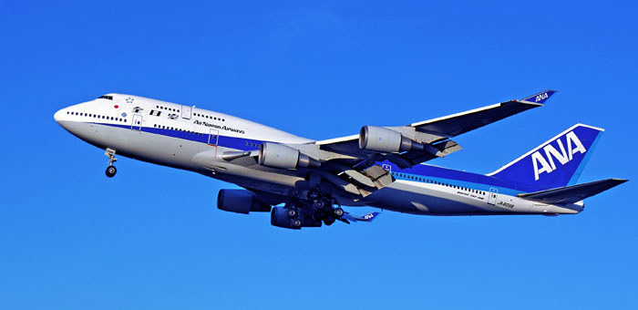 JA-8096 All Nippon Airways Boeing 747-481 plane