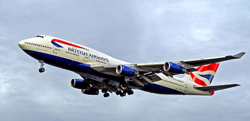 G-BNLP British Airways Boeing 747-436 plane