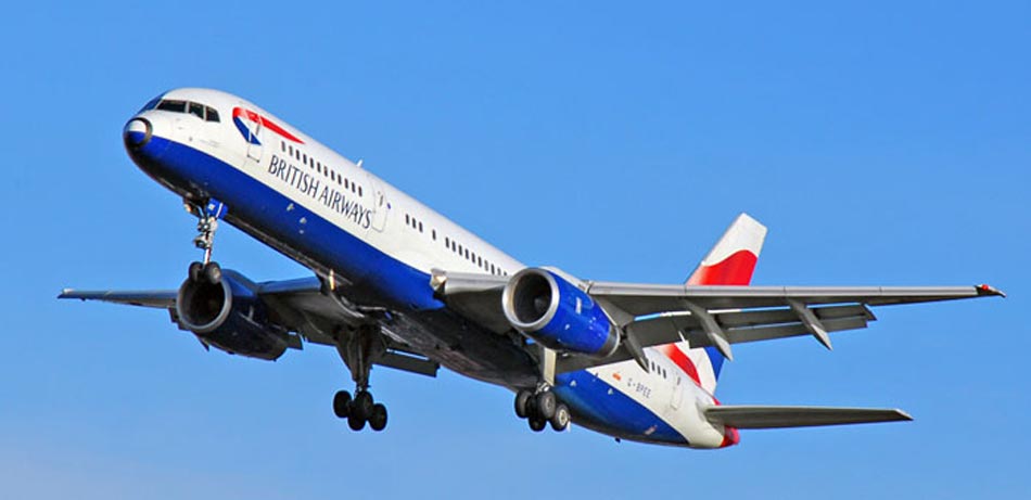 G-BPEE British Airways Boeing 757-236 plane