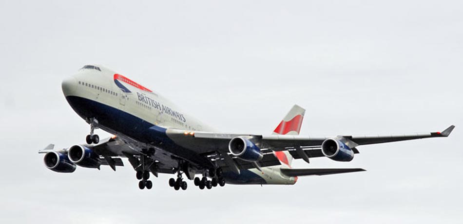 G-BYGD British Airways Boeing 747-436 plane
