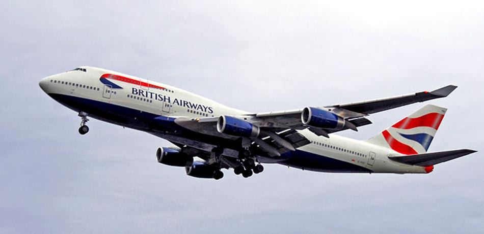 G-CIVD British Airways Boeing 747-436 plane