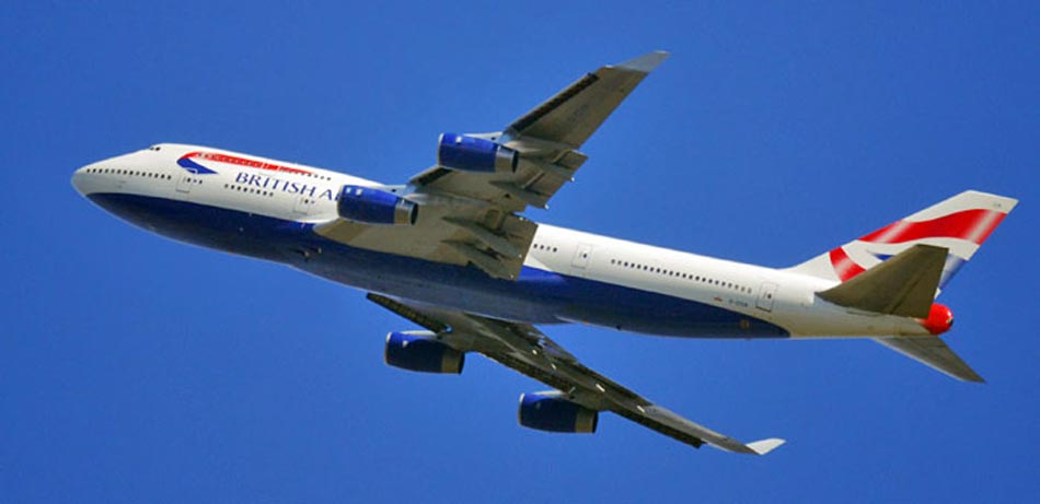 G-CIVR British Airways Boeing 747-436 plane