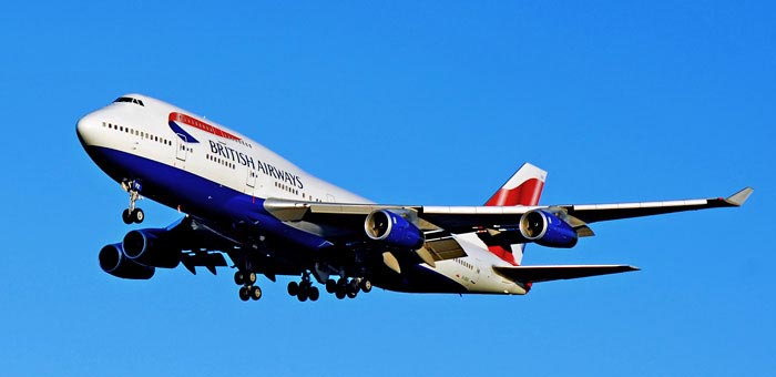 G-CIVX British Airways Boeing 747-436 plane