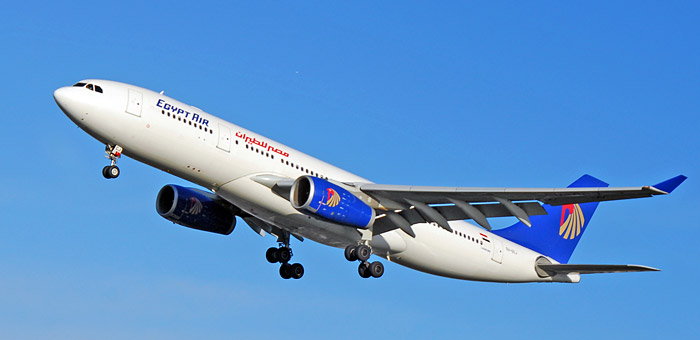 SU-GCJ Egypt Air Airbus A330-243 plane