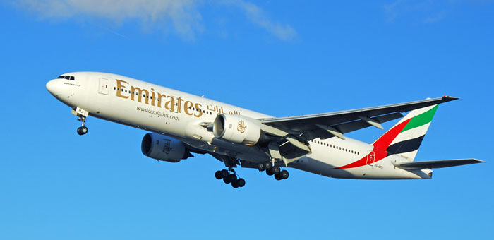 A6-EMJ Emirates Boeing 777-21H/ER plane