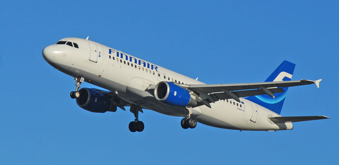 OH-LXC Finnair Airbus A320-214 plane