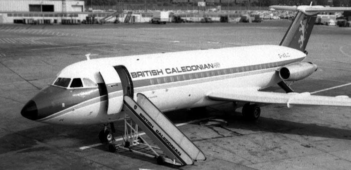 British Caledonian plane