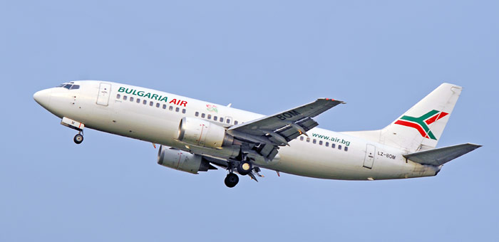 Bulgaria Air plane