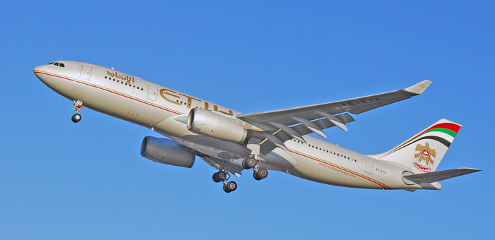 Etihad Airways plane