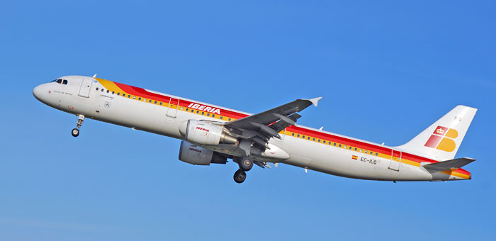 Iberia Airlines plane
