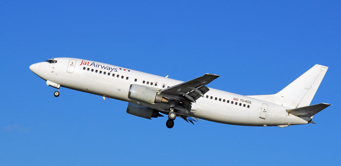 JAT Airways plane