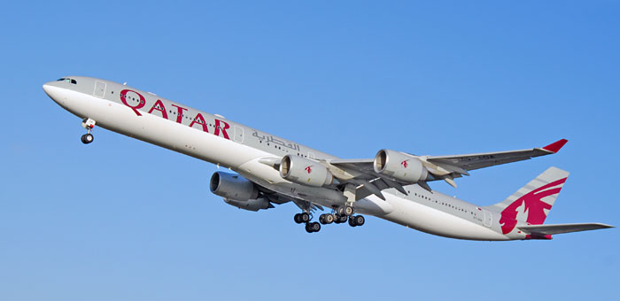 Qatar Airways plane