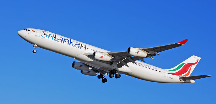Sri Lanka Airlines plane