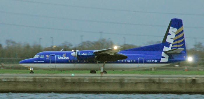 VLM Airlines plane