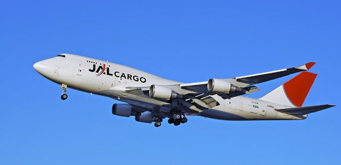 JA-8902 Japan Airlines - JAL Cargo Boeing 747-446 plane