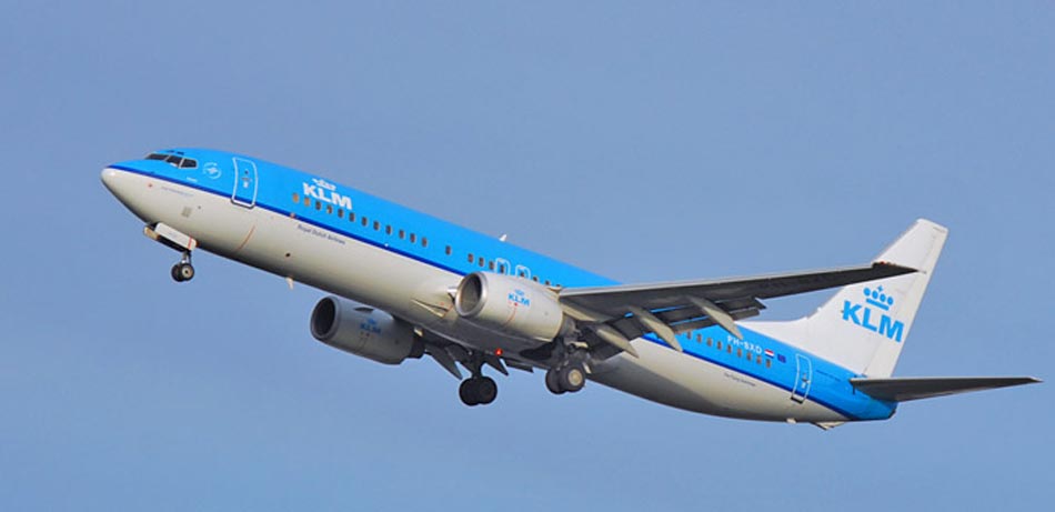 PH-BXD KLM Boeing 737-8K2 plane
