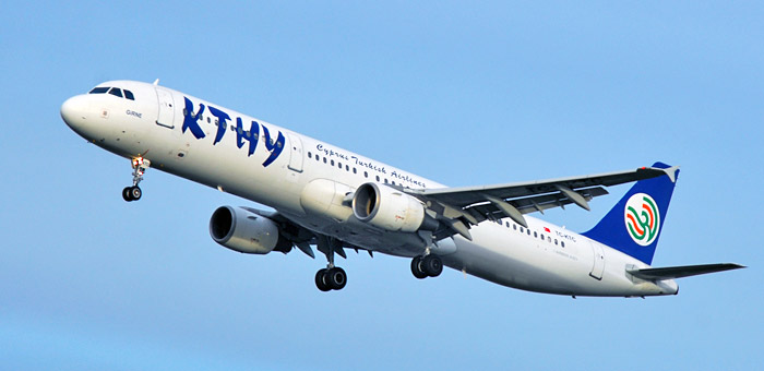 TC-KTC KTHY Cyprus Turkish Airlines Airbus A321-211 plane