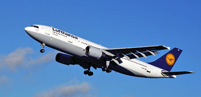 D-AIAH Lufthansa Airbus A300-B4-603 plane