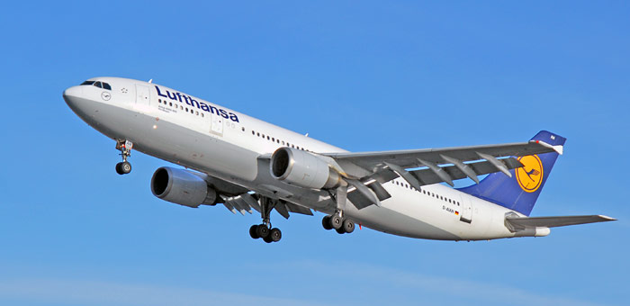D-AIAN Lufthansa Airbus A300 B4-60 plane