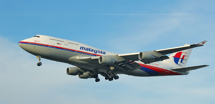 9M-MPM Malaysia Airlines Boeing 747-4H6 plane