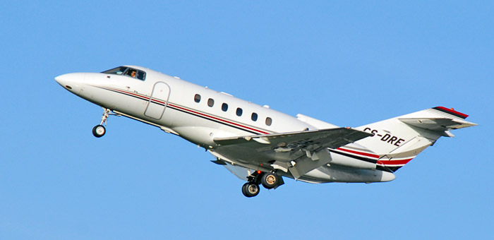 CS-DRE Net Jets Europe Raytheon Hawker 800XP plane