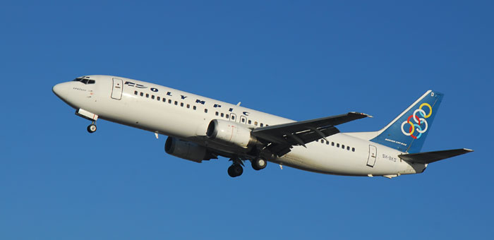 SX-BKD Olympic Boeing 737-484 plane