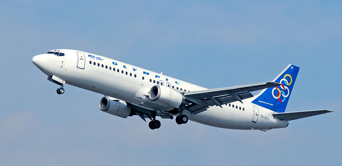 SX-BKH Olympic Boeing 737-4Q8 plane