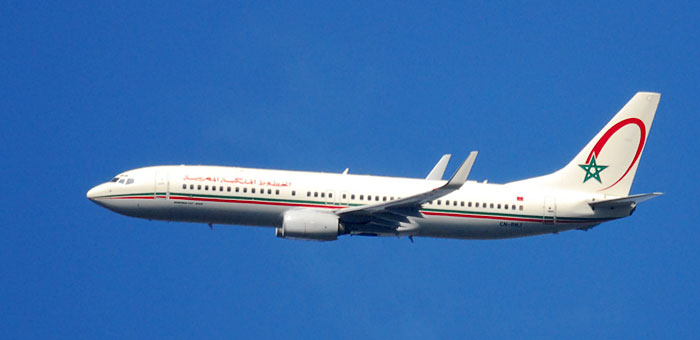 CN-RNJ Royal Air Maroc Boeing 737-8B6 plane