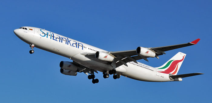 4R-ADC SriLankan Airlines Airbus A340-311 plane