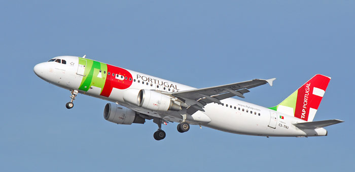 CS-TNJ TAP Air Portugal Airbus A320-214 plane