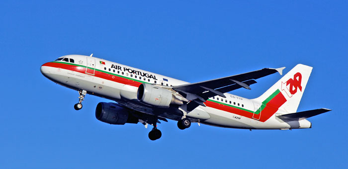 CS-TTF TAP Air Portugal Airbus A319-111 plane