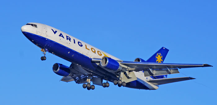 PP-VQY VARIG Log McDonnell Douglas DC-10-30 plane