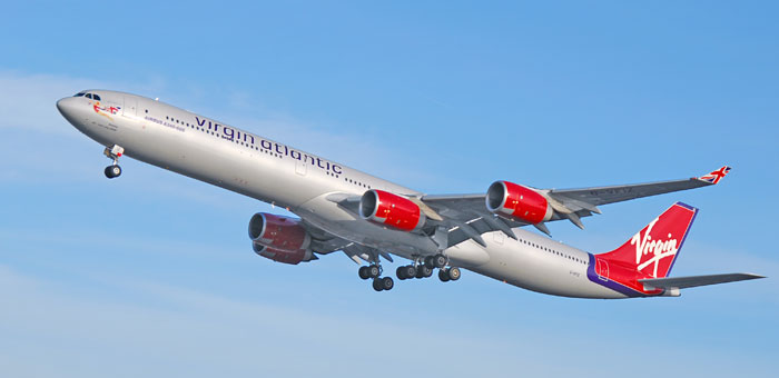 G-VFIZ Virgin Atlantic Airways Airbus A340-642 plane