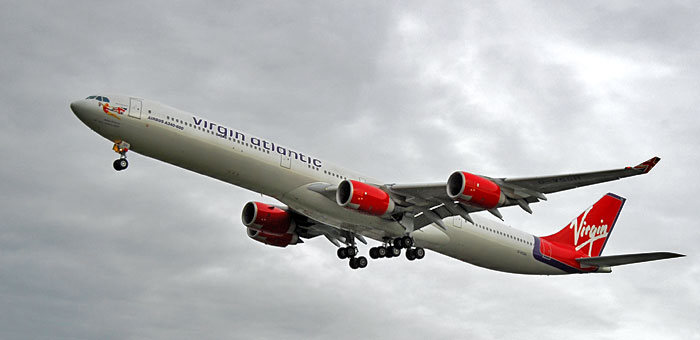 G-VSSH Virgin Atlantic Airways Airbus A340-642 plane